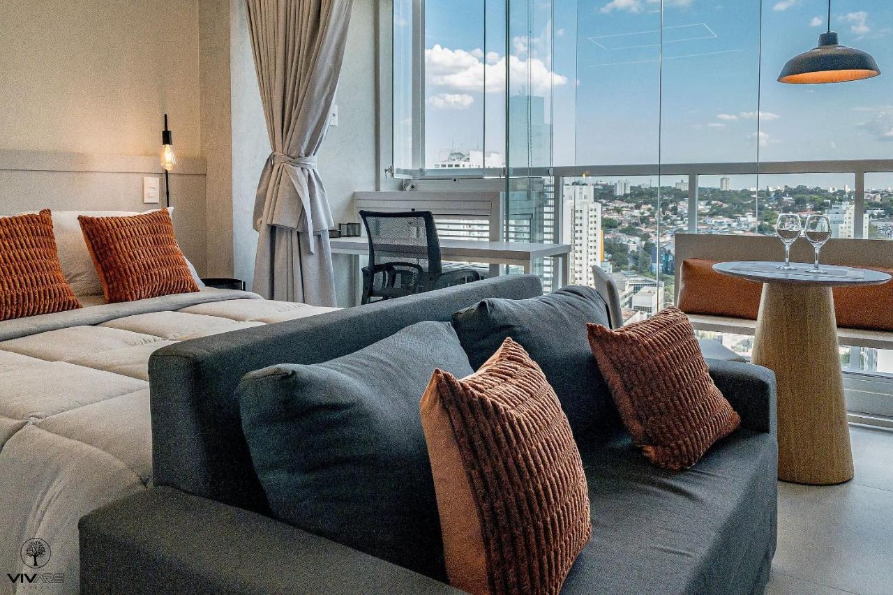 Palazzo Ibirapuera 21 º Andar Wi-Fi, Ar E Metro A 5 Minutos Apartment Sao Paulo