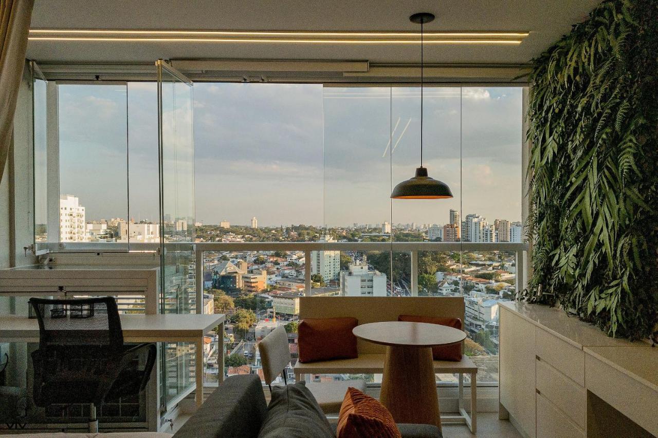 Palazzo Ibirapuera 21 º Andar Wi-Fi, Ar E Metro A 5 Minutos Apartment *