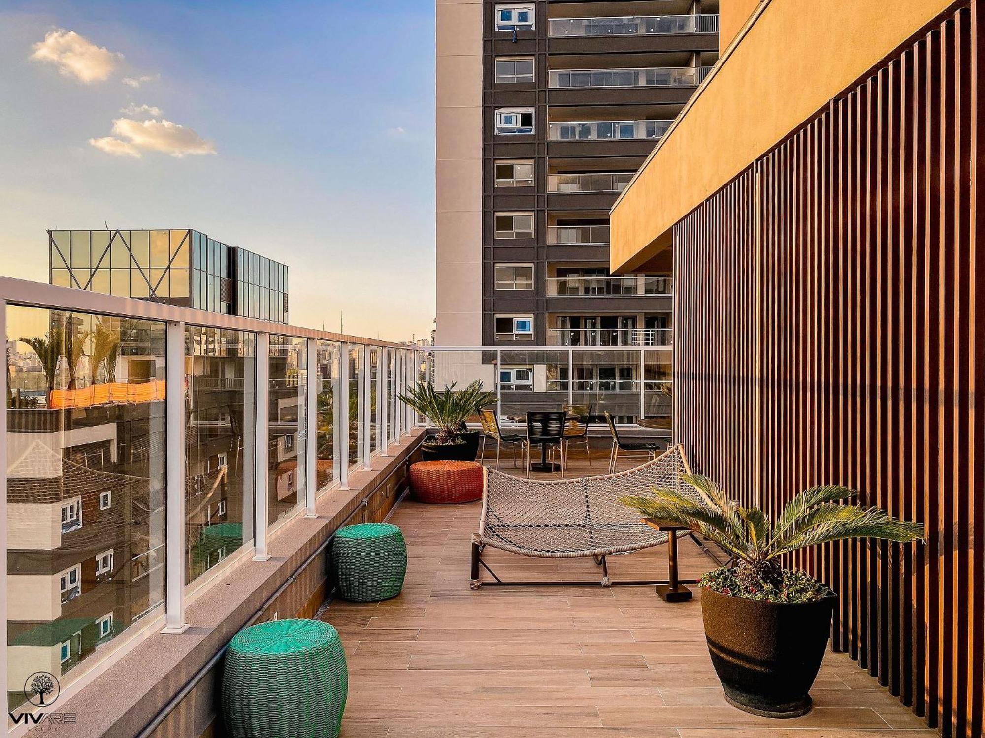 Palazzo Ibirapuera 21 º Andar Wi-Fi, Ar E Metro A 5 Minutos Apartment